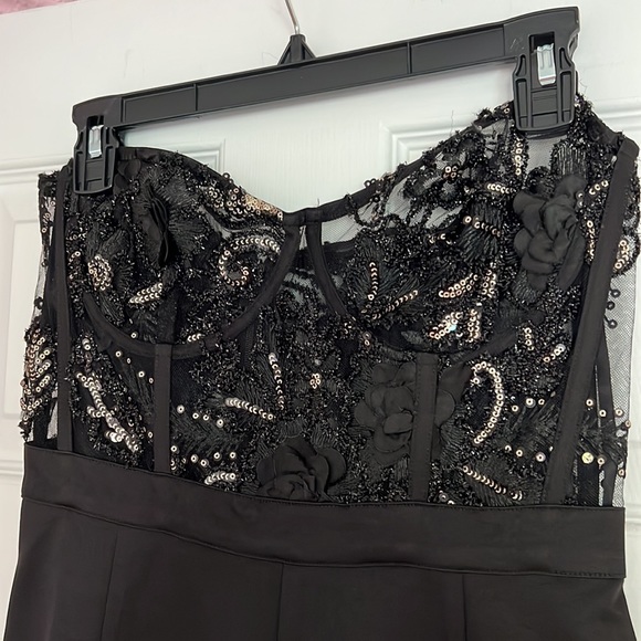 Elle Zeitoune Margarete Black Jumpsuit AUD size 10, US size 6 - Picture 4 of 4